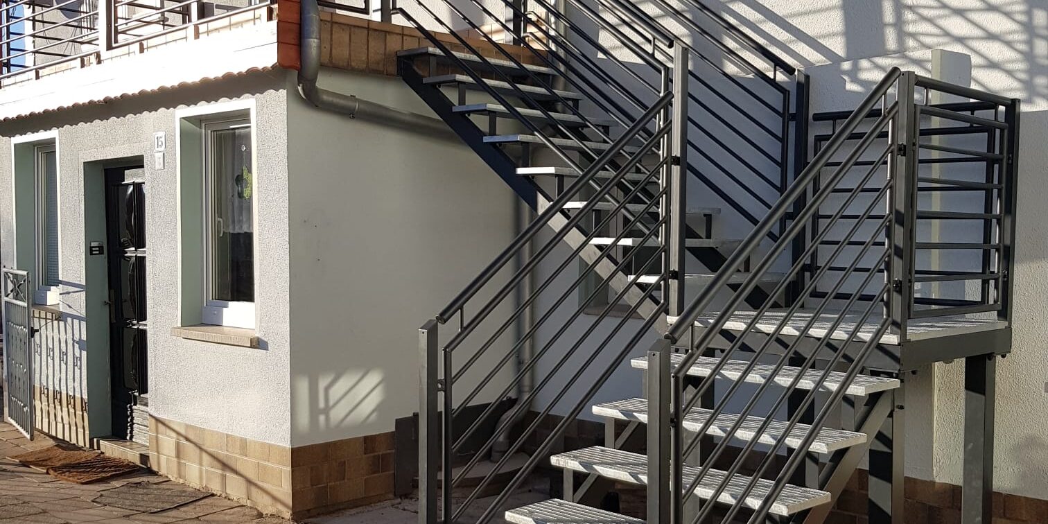Treppen aus Metall – Referenzarbeit von KRAMAR